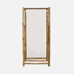 Chilienne Bambou , Toile Naturelle Pliable, Multi Positions -Outdoor Living Soldes bambchilx1nat cce0e8875a39f848bb1aafa40ef601f2