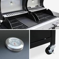 Barbecue Gaz 3 En 1, 3 Brûleurs Dont 1 Feu Latéral 16 Barbecue Gaz 3 En 1, 3 Brûleurs Dont 1 Feu Latéral -Outdoor Living Soldes bbq2302in1sb 023e85a4b6010d9ffb647ce1eca11347