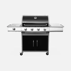 Barbecue Gaz 5 Brûleurs Dont 1 Feu Latéral Couleur : Noir 13 Barbecue Gaz 5 Brûleurs Dont 1 Feu Latéral Couleur : Noir -Outdoor Living Soldes bbq3594bk 316f8c8b6af5be4c3bcf158eb9a54162