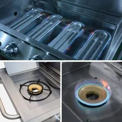 Barbecue Gaz 5 Brûleurs Dont 1 Feu Latéral Couleur : Noir 16 Barbecue Gaz 5 Brûleurs Dont 1 Feu Latéral Couleur : Noir -Outdoor Living Soldes bbq3594bk 9274e556dc22248fe4c91a46f4cda530