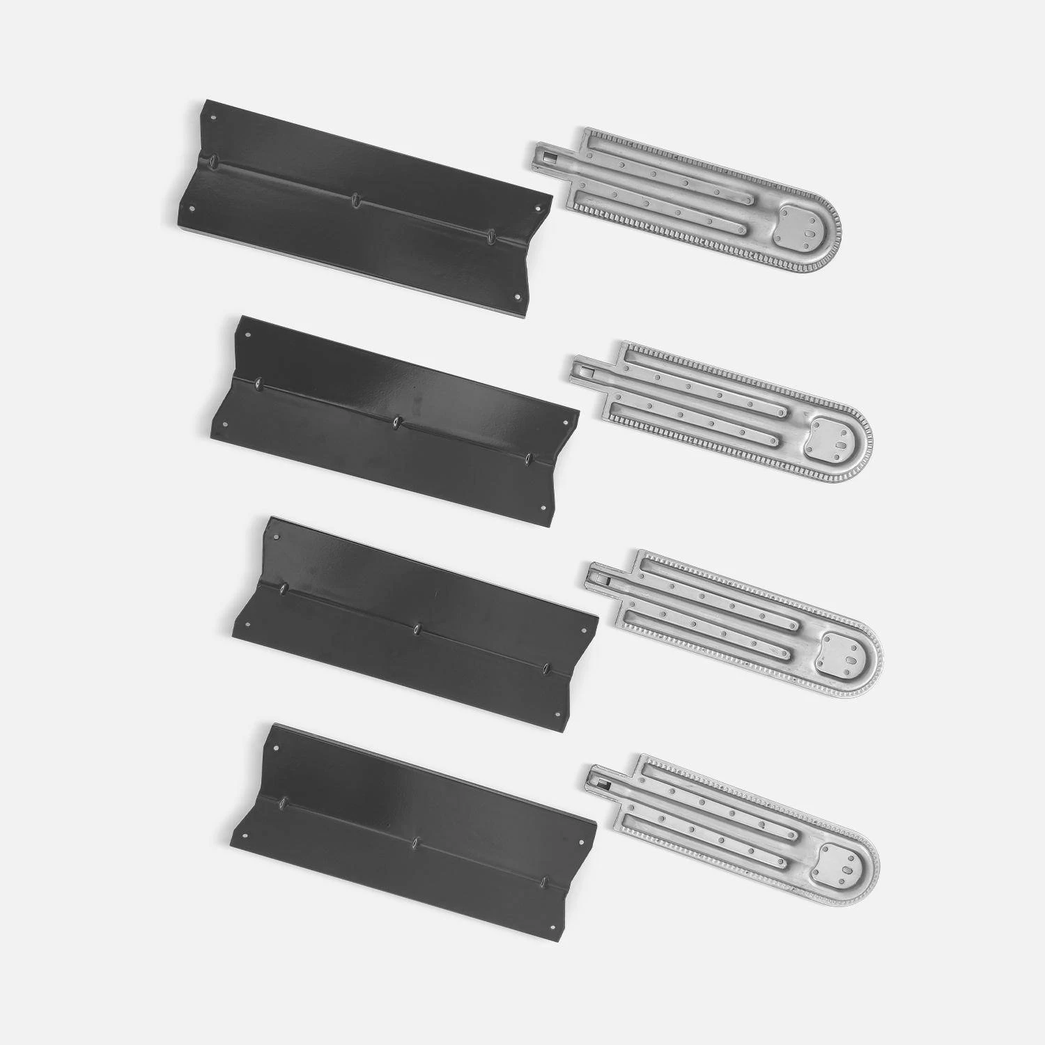 4 Brûleurs Et 4 Diffuseurs Pour Barbecue Richelieu, D'Artagnan Et Rochefort 3 4 Brûleurs Et 4 Diffuseurs Pour Barbecue Richelieu, D'Artagnan Et Rochefort