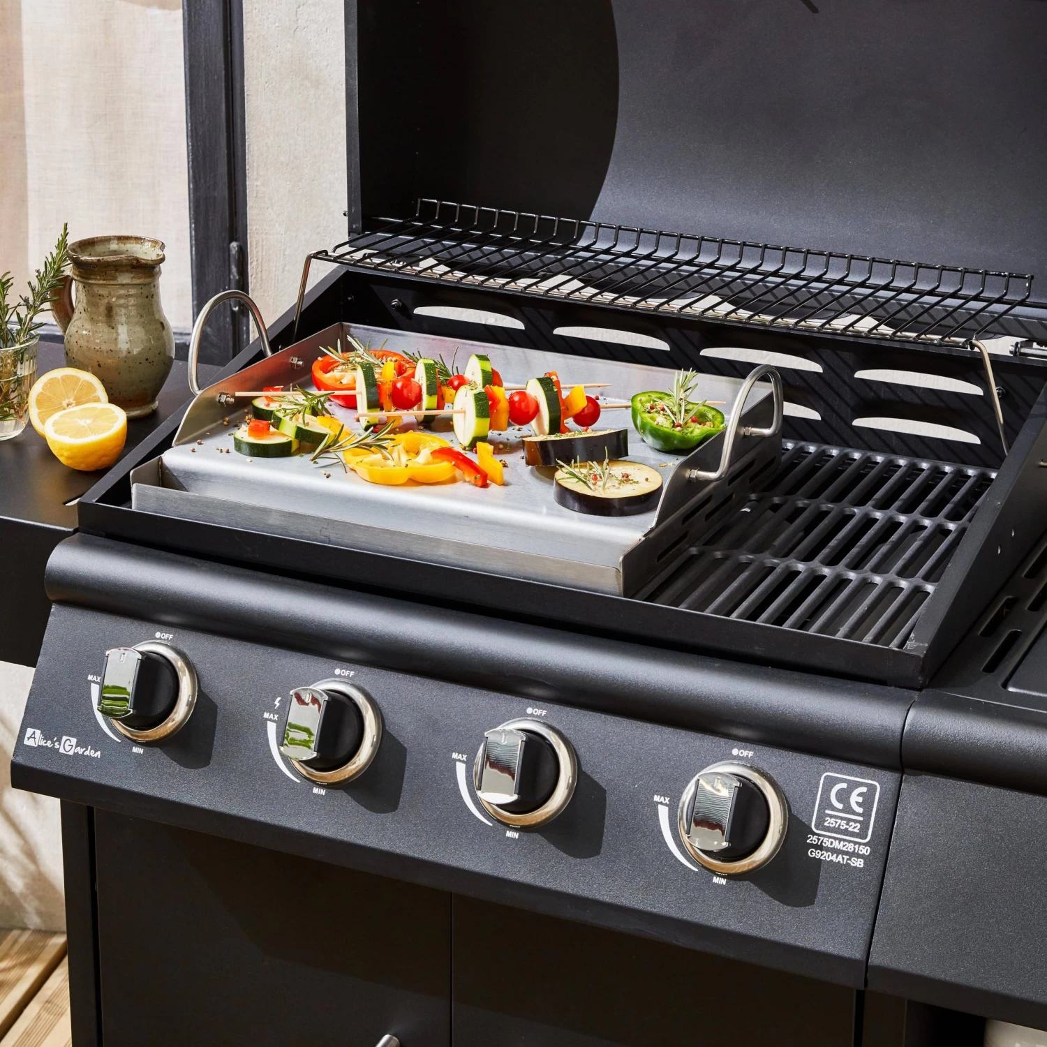 Plancha Universelle Pour Barbecue, 40cm 3 Plancha Universelle Pour Barbecue, 40cm