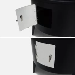 Barbecue Fumoir Charbon De Bois Ø38cm -Outdoor Living Soldes bbqsmk80bk 4b11d8603fa113b19838172d6b15b5e3