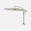 Parasol Déporté Rond Ø300cm Couleur : Ecru 2 Parasol Déporté Rond Ø300cm Couleur : Ecru -Outdoor Living Soldes bu300ecru 556bad20628063f73ee96d20d0c0ebd9