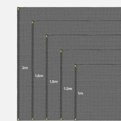 Brise Vue Occultant Gris 10m 150g/m² 7 Brise Vue Occultant Gris 10m 150g/m² -Outdoor Living Soldes bv150g10x120gy df3f5bc9204cdd21da0634c504efc215