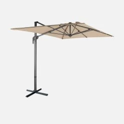 Parasol Déporté Rectangulaire 2x3m Couleur : Beige 9 Parasol Déporté Rectangulaire 2x3m Couleur : Beige -Outdoor Living Soldes cdukd2x3bg 44166717da18198fe9ed6b833bbafca6