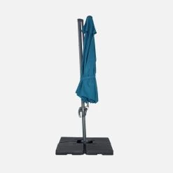 Parasol Déporté Rond Ø 350cm Couleur : Bleu Canard 15 Parasol Déporté Rond Ø 350cm Couleur : Bleu Canard -Outdoor Living Soldes cdukd350bd 38b9b8999dfc9887e7b01925dd2a9aa1
