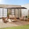 Parasol Déporté Rectangulaire 3x4m Couleur : Taupe 2 Parasol Déporté Rectangulaire 3x4m Couleur : Taupe -Outdoor Living Soldes cdukd3x4bn 438fca7d9e77bae9711c8383a7780001
