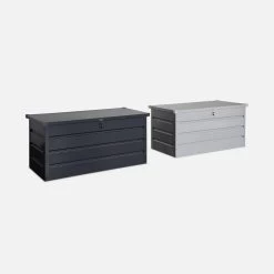 Coffre De Jardin En Métal 385L Couleur : Anthracite 9 Coffre De Jardin En Métal 385L Couleur : Anthracite -Outdoor Living Soldes cjm800at eff869a135db75607e609c1866338dab