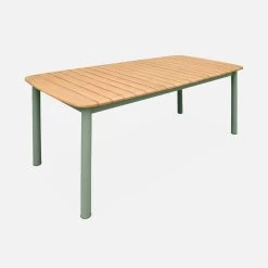 Table De Jardin Bois Et Métal 6 Places -Outdoor Living Soldes ec190r6seggy 75c32bed6e55412af2a3fb6243177cd4