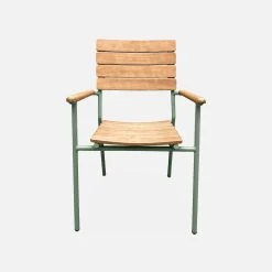 Chaise De Jardin Bois Et Aluminium, Empilables (lot De 2) 12 Chaise De Jardin Bois Et Aluminium, Empilables (lot De 2) -Outdoor Living Soldes ecarmseggyx2 5fb1fe353feb1e571e2cfd322dc6238e