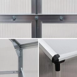 Serre De Jardin Polycarbonate 7m² -Outdoor Living Soldes gh7pcsg 827194a47d5c4a3b193905bc314af4c5