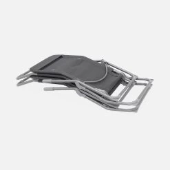 Bain De Soleil Textilène Pliant Avec 2 Positions (lot De 2) Couleur : Anthracite 11 Bain De Soleil Textilène Pliant Avec 2 Positions (lot De 2) Couleur : Anthracite -Outdoor Living Soldes glidx2at 11e91008104fe97f44148d6ff3e52293