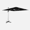 Parasol Déporté Carrée 3x3m Couleur : Noir 2 Parasol Déporté Carrée 3x3m Couleur : Noir -Outdoor Living Soldes hdu3x3bk f73b2726397bddc74a64e0254f3076de