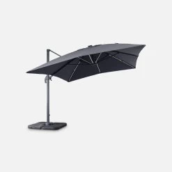 Parasol LED Déporté Rectangulaire 3x4m Couleur : Gris 11 Parasol LED Déporté Rectangulaire 3x4m Couleur : Gris -Outdoor Living Soldes hu3x4ledgy 9beb5eb762b01d947b7b61af7aa4a3ee