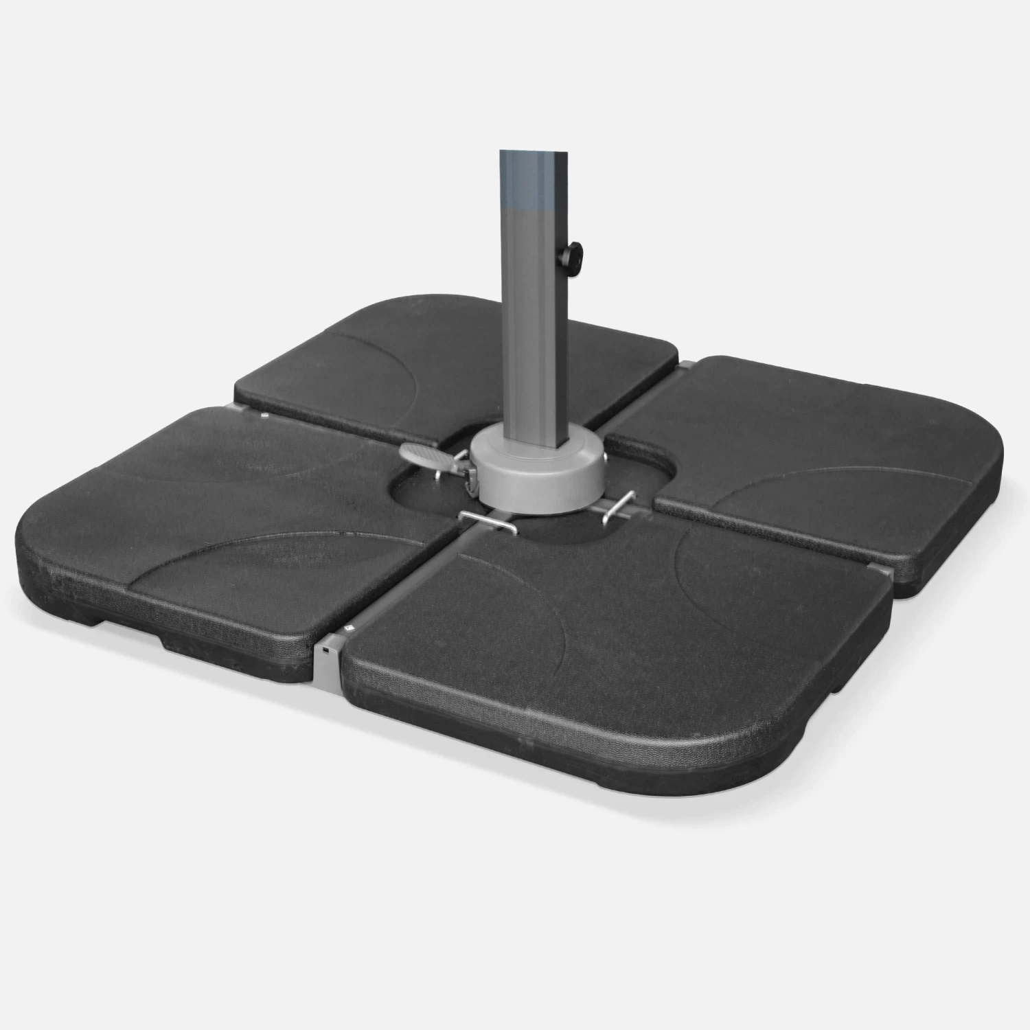 Dalles à Lester Pour Parasol 50x50cm (lot De 4) 5 Dalles à Lester Pour Parasol 50x50cm (lot De 4) – Image 3