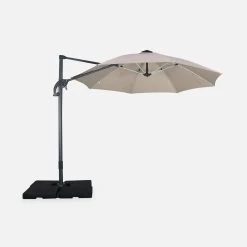 Parasol LED Déporté Rond 3m 11 Parasol LED Déporté Rond 3m -Outdoor Living Soldes hufibled300bg 3717ce0ca9fcfb14491f7e2658e3b575