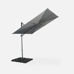 Parasol Déporté Carré 2,5x2,5m 9 Parasol Déporté Carré 2,5x2,5m -Outdoor Living Soldes huflat25x25gy 228f587346d0380983d535314b4a0db6
