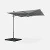 Parasol Déporté Carré 2,5x2,5m 1 Parasol Déporté Carré 2,5x2,5m -Outdoor Living Soldes huflat25x25gy 939f915605013f871f376906f48b60ef
