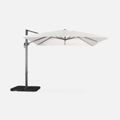 Parasol Déporté Carré 3x3m Couleur : Ecru 14 Parasol Déporté Carré 3x3m Couleur : Ecru -Outdoor Living Soldes hukd3x3ecru 25b2469a289275cb879d3204108b16de