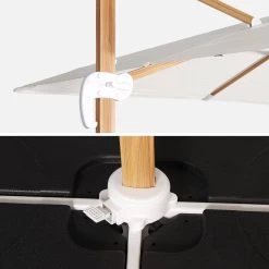 Parasol Déporté Carré 3x3m, Mât Effet Bois Couleur : Ecru 15 Parasol Déporté Carré 3x3m, Mât Effet Bois Couleur : Ecru -Outdoor Living Soldes hukd3x3wdecru ffdf26bcf9b2cc822baa320c904bbede