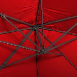 Parasol Déporté Rectangulaire 3x4m + Dalles à Lester 50x50cm Couleur : Rouge 14 Parasol Déporté Rectangulaire 3x4m + Dalles à Lester 50x50cm Couleur : Rouge -Outdoor Living Soldes hukd3x4basered 561244595b3cd9c22d58a7c46eaa2478