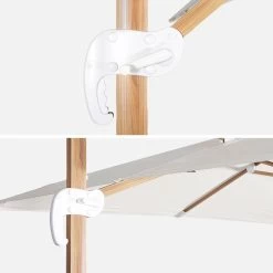 Parasol Déporté Rectangulaire 3x4m, Mât Effet Bois Couleur : Ecru 17 Parasol Déporté Rectangulaire 3x4m, Mât Effet Bois Couleur : Ecru -Outdoor Living Soldes hukd3x4wdecru 758b2bc0227ecaa4c53d5475c5aea042