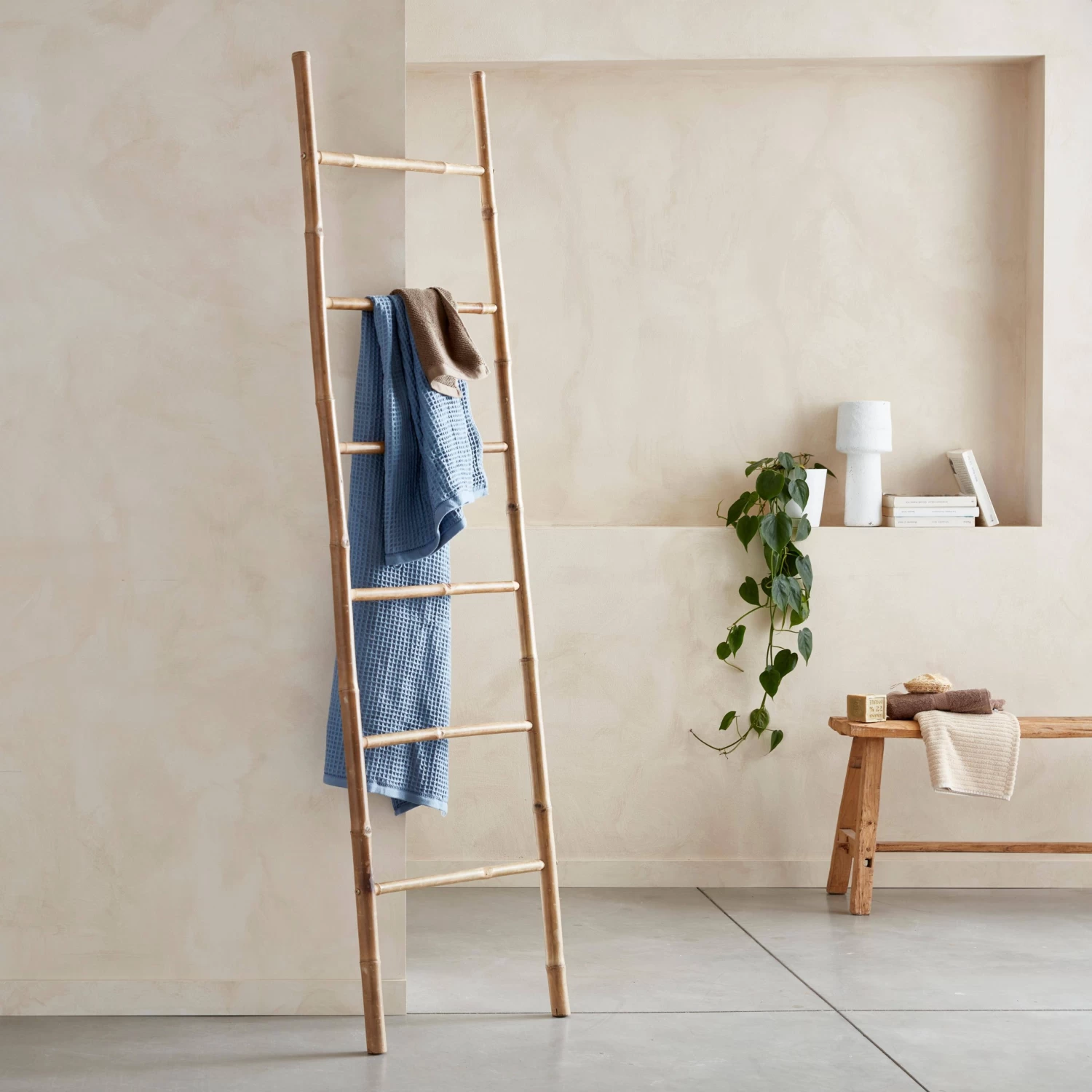 Echelle Décorative 6 Montants En Bambou - Fidji 4 Echelle Décorative 6 Montants En Bambou - Fidji – Image 2