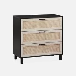 Commode Scandinave Bois Et Cannage 3 Tiroirs 10 Commode Scandinave Bois Et Cannage 3 Tiroirs -Outdoor Living Soldes ibcanchest3d 152a31d31b07f145f73e0c24d0f99f30