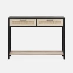 Console Scandinave Effet Bois Et Cannage 11 Console Scandinave Effet Bois Et Cannage -Outdoor Living Soldes ibcanconsole 008c1dfc3a8abb895b1333bd51ccc416