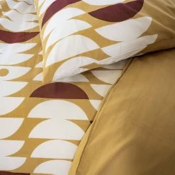 Parure De Lit Réversible 2 Places Imprimé Demi-lunes En Coton Adouci 8 Parure De Lit Réversible 2 Places Imprimé Demi-lunes En Coton Adouci -Outdoor Living Soldes ibedpca260aur 078563097b0f479cc7a71bc0b65a6b99