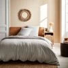 Parure De Lit Gaze De Coton Gris Clair -Outdoor Living Soldes ibedpgdc240lg 7d4f60b00fcea82507e671a066b75d82