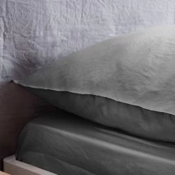 Parure De Lit 2 Places Microfibre Lavée Anthracite 7 Parure De Lit 2 Places Microfibre Lavée Anthracite -Outdoor Living Soldes ibedpmcl240at 6dd703fa730128dd62f1d81021ff29cc