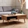 Table Basse Scandinave En Cannage, 1 Tiroir Couleur : Naturel 1 Table Basse Scandinave En Cannage, 1 Tiroir Couleur : Naturel -Outdoor Living Soldes ibocoftable 7a31fc145ef67e17c4c808178b7112ff