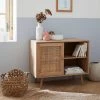 Buffet Scandinave Effet Bois Et Cannage 1 Porte 80 Cm Couleur : Naturel 1 Buffet Scandinave Effet Bois Et Cannage 1 Porte 80 Cm Couleur : Naturel -Outdoor Living Soldes ibosideboardm b5f1b25dd1bd66724c9cae93ba5bc12a