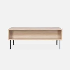 Table Basse Décor Bois Rainuré -Outdoor Living Soldes ibragcoftable 7e6f0544b1750a7ad6dbc01a3e49c0c8