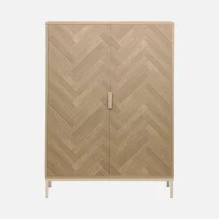 Vaisselier Effet Bois Décor Chevrons 2 Portes -Outdoor Living Soldes ibudcabinet 4cee87eea46aa7bdf42dc11093bfd0e0
