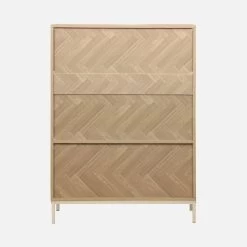 Vaisselier Effet Bois Décor Chevrons 2 Portes -Outdoor Living Soldes ibudcabinet 7a7dcf81d1b29fb9f099519e534d2637
