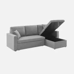 Canapé D'angle Convertible 3 Places Couleur : Gris Clair 19 Canapé D'angle Convertible 3 Places Couleur : Gris Clair -Outdoor Living Soldes iccsofalg d055d0252e7db39a24a36a8a7f130a17
