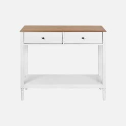 Console Avec 2 Tiroirs, Placage Bois De Frêne 12 Console Avec 2 Tiroirs, Placage Bois De Frêne -Outdoor Living Soldes icelconsole 7a1c35868f7bf3a2a4095e19ec3bf897
