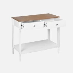 Console Avec 2 Tiroirs, Placage Bois De Frêne 13 Console Avec 2 Tiroirs, Placage Bois De Frêne -Outdoor Living Soldes icelconsole b4c5feb5cced2ae0be4f2da686ce1e73