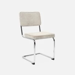 Chaise Cantilever Velours Côtelé (lot De 2) Couleur : Grège 13 Chaise Cantilever Velours Côtelé (lot De 2) Couleur : Grège -Outdoor Living Soldes ichrmjcrgyx2 44258ecebfa512d8d4994ee3bae9af24