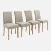 Chaise Velours Côtelé Et Pieds Bois Cérusé (lot De 4) 1 Chaise Velours Côtelé Et Pieds Bois Cérusé (lot De 4) -Outdoor Living Soldes idchrcrvvgrgx4 d28a12b9e7a78ca5bb538acb9564192f