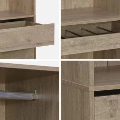 Kit Dressing Modulable Avec 4 éléments Couleur : Naturel 17 Kit Dressing Modulable Avec 4 éléments Couleur : Naturel -Outdoor Living Soldes idresfullkitnat a3135afa07a6b3e2929e2a86d97113f3