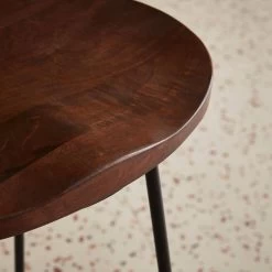 Tabouret De Bars Bois De Manguier Et Acier, Repose Pieds, 65cm (lot De 4) Couleur : Teinté Noyer 12 Tabouret De Bars Bois De Manguier Et Acier, Repose Pieds, 65cm (lot De 4) Couleur : Teinté Noyer -Outdoor Living Soldes ijabst65x4wal 1e497e0d6b5dfe5427e54349d2368031