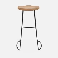 Tabouret De Bar Bois De Manguier Et Acier, Repose Pieds, 75cm (lot De 4) Couleur : Naturel 14 Tabouret De Bar Bois De Manguier Et Acier, Repose Pieds, 75cm (lot De 4) Couleur : Naturel -Outdoor Living Soldes ijabst75x4oak 0144f1c4c2e577b21804a3e8d394289c