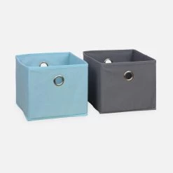 Meuble Rangement Enfant 6 Paniers Couleur : Bleu -Outdoor Living Soldes ikscam6bl 3df2fbd316b6e279ea93031d5535206d
