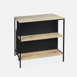 Table Haute Décor Bois Et Métal 2 étagères, 2 Tabourets 15 Table Haute Décor Bois Et Métal 2 étagères, 2 Tabourets -Outdoor Living Soldes ilfbds100r2bn 51542ab755636c1e026b60ddd82ba5b1