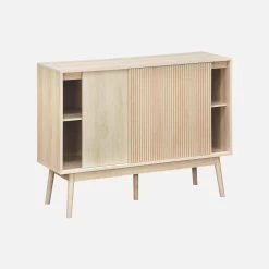 Buffet De Rangement Décor Bois 115 Cm Couleur : Bois -Outdoor Living Soldes ilinbuffet 7574eb7193b31edd432eb7ebc810bfad