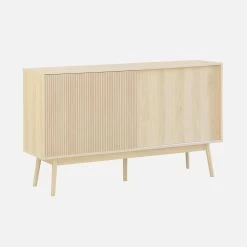 Buffet Scandinave Effet Bois 2 Portes 150 Cm Couleur : Bois Clair 13 Buffet Scandinave Effet Bois 2 Portes 150 Cm Couleur : Bois Clair -Outdoor Living Soldes ilinbuffetl 35fc2ca0b677b91cdc41a3f64761b940
